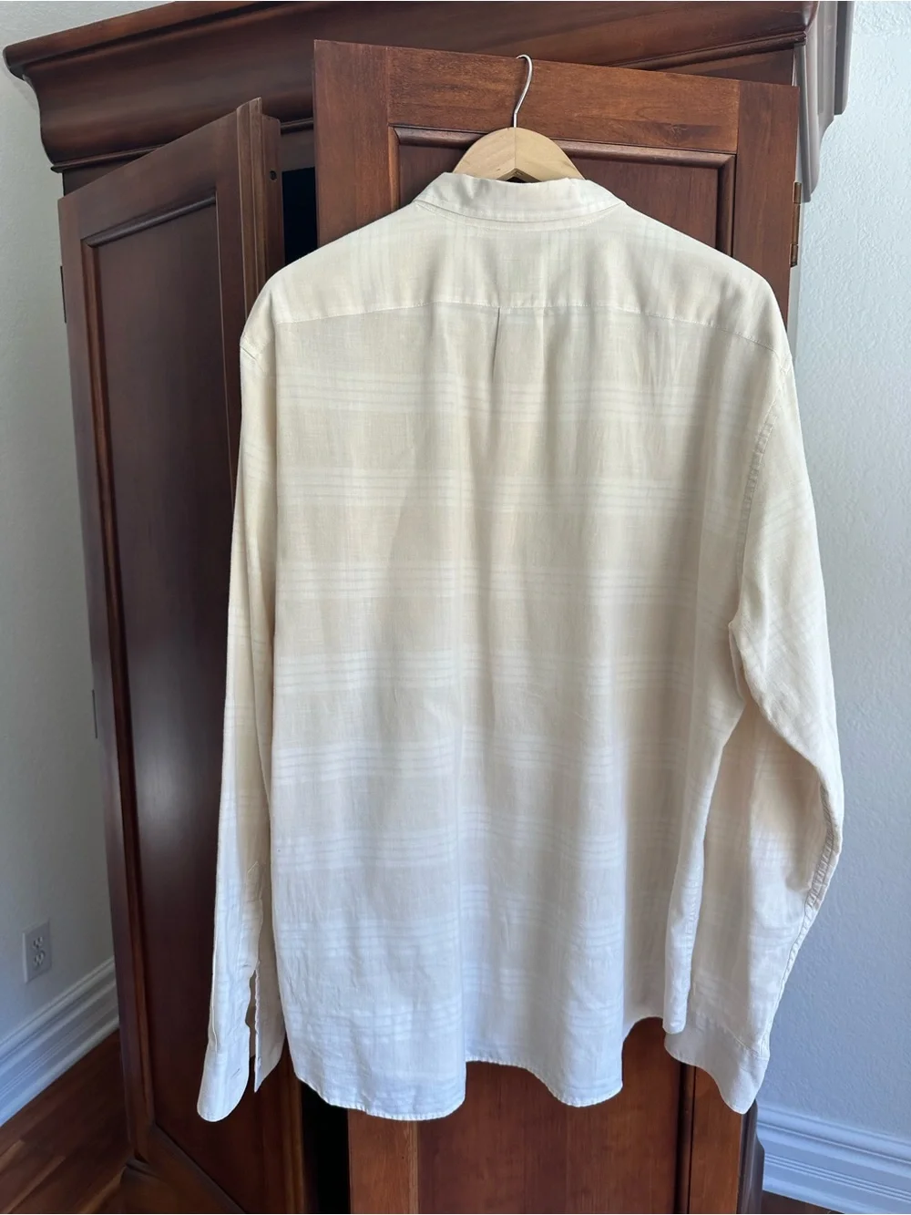 J. Crew lightweight cream